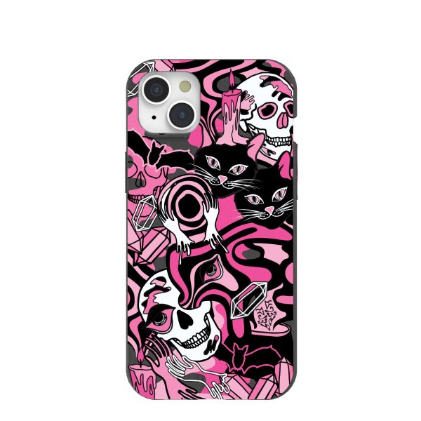 Black Spellbound Ghouls iPhone 15 Plus Case For Sale