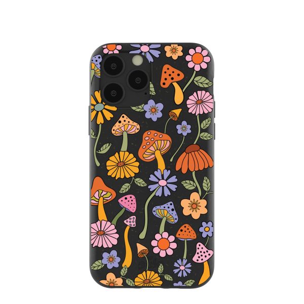 Black Midnight Shrooms iPhone 11 Pro Case Online Hot Sale