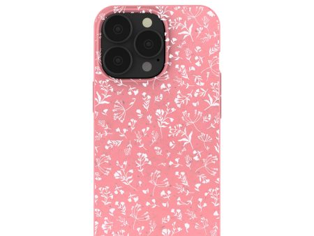 Bubblegum Pink Dreamy Meadow iPhone 13 Pro Case Hot on Sale