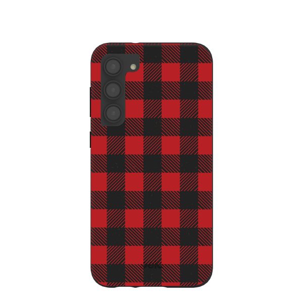 Black Flannel Samsung Galaxy S23+(Plus) Case Online Hot Sale