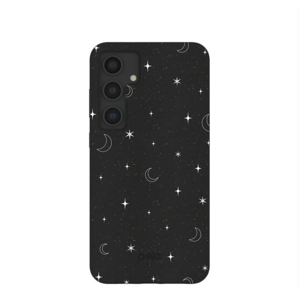 Black Quiet Stars Samsung Galaxy S24+(Plus) Case Online Hot Sale