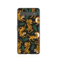 Black Playful Tigers Google Pixel 6a Case Cheap