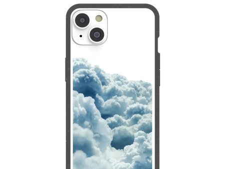 Clear Above the Clouds iPhone 14 Case With Black Ridge Online Sale