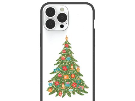 Clear Merry and Bright iPhone 13 Pro Max Case With Black Ridge Online Sale