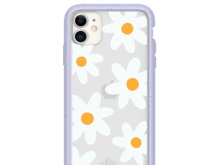 Clear Daisy iPhone 11 Case With Lavender Ridge Sale