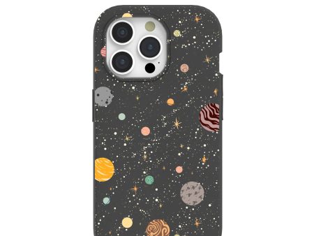 Black Galactic Glow iPhone 15 Pro Case on Sale