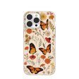 Seashell Monarch Butterfly iPhone 13 Pro Max Case Fashion