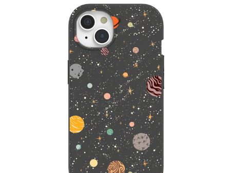 Black Galactic Glow iPhone 15 Case For Sale