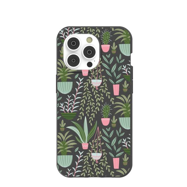 Black Indoor Garden iPhone 14 Pro Case Online