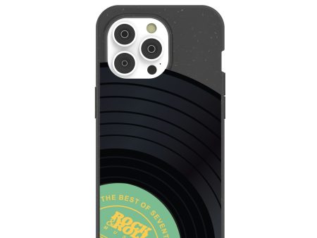 Black Vinyl Vibes iPhone 14 Pro Case on Sale