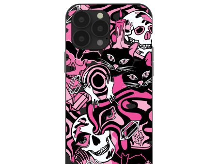 Black Spellbound Ghouls iPhone 13 Pro Max Case For Sale