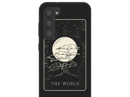 Black The World Samsung Galaxy S23 Case Online Hot Sale