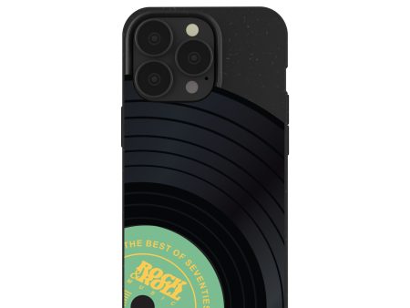 Black Vinyl Vibes iPhone 13 Pro Case Online Hot Sale