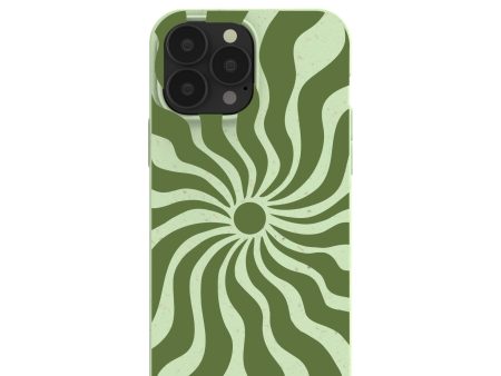 Sage Green Watermelon Time Warp iPhone 13 Pro Max Case Online Hot Sale