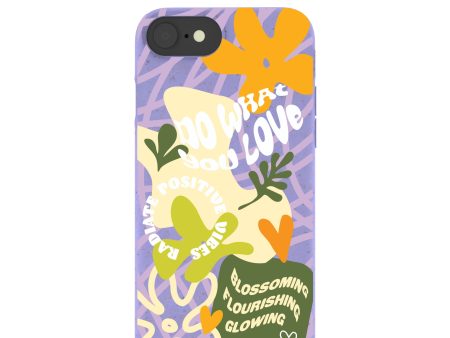 Lavender Blossoming Minds iPhone 6 6s 7 8 SE Case Online Hot Sale