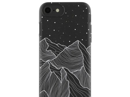 Black Night Panorama iPhone 6 6s 7 8 SE Case Cheap