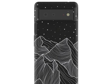 Black Night Panorama Google Pixel 6 Case Discount