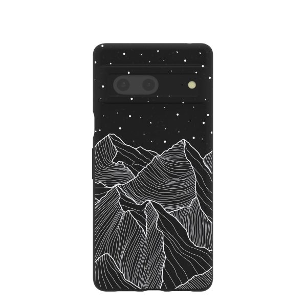 Black Night Panorama Google Pixel 7 Case Online now