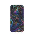 Black Galaxy Swirls iPhone XR Case Cheap