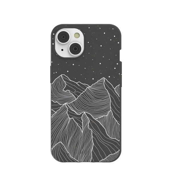 Black Night Panorama iPhone 14 Case Online now