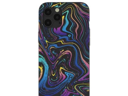 Black Galaxy Swirls iPhone 12 Pro Max Case Online