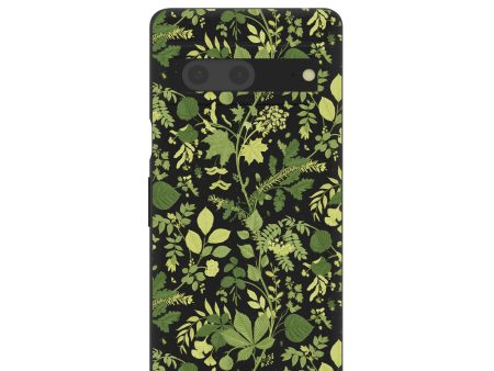 Black Evergreen Google Pixel 7 Case Cheap