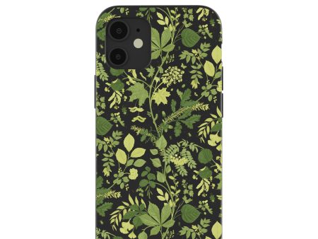 Black Evergreen iPhone 12 Mini Case For Sale